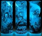 Glow in the Dark Evil Dead Horror Travel Coffee Cup Mug Tumbler