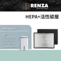 在飛比找PChome24h購物優惠-RENZA濾網 適用Hitachi日立RD-200HH 24