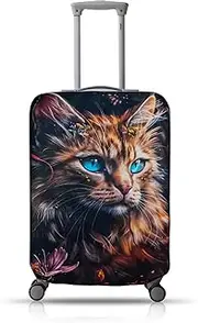 [SICANAUO] Luggage Cover, Approved Travel Accessories Baggage Covers, Elastic Washable & Stretchable Suitcase Protector, Anti Scratch Travel Suitcase Cover