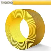 10-30AWG 15~200FT Teflon High-Temperature Wire Tinned Copper Conductor -80°C to 200°C Flame-Retardant Customizable Colors for Electronics & Electrical Equipment(100ft,22AWG)
