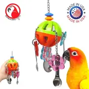 1627 Tuff Spoon Pull Acrylic Flower Parrot Parrotlet Budgie Quaker African