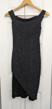 Aidan Mattox NWT Women's Size 0 Pencil Dress Black Knee Length