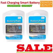 2Pcs SPR-003 Battery for New 3DS XL RED-001 SPR-A-BPAA-CO / 3DS LL 2100mAh