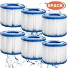 6-Pack Type VI Hot Tub SPA Pool Filter Replacement For Coleman Saluspa Lay-Z-Spa