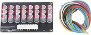 8 String Ternary Balancer Protection Board Safe Lithium Iron Battery Protection Plate Voltage Balancing for DIY Battery Packs Lightweight Durable Electronic Components