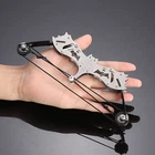 Precision Engineered Mini Bow Hunting Metal Material Catapult Set for Archery