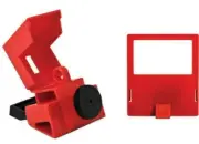 Brady CIRCUIT BREAKER LOCKOUT DEVICE Large Single Pole, No Pole RED *Aust Brand