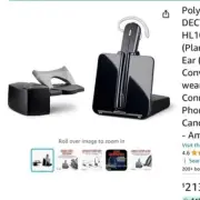 Poly CS540 Wireless DECT Headset with HL10 Lifter (Plantronics)