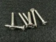 Saddle Screws - #10 - 1 1/4" Phillips Head- Stainless Steel- Pkg of 100 (F536)