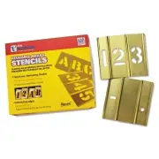 15 Piece Single Number Sets, Brass, 2 in C.H. Hanson C.H. HANSON 10011