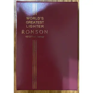 ASW RONSON打火機 瓦斯噴射版 RONJET 銀 R29-0002