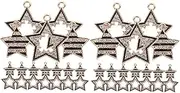 TEHAUX Sets DIY Jewelry Charms Star Design Findings Necklace Making Bracelet Charm Jewelry Pcs