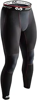 [McDavid] 8810 Compression Inner Long Tights, Active Recovery Tights, Graduated Compression, Sweat Absorbent, Quick Drying, Performance, Reduces Fatigue, Sports, Basketball, Baseball, Running