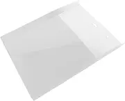 SHOWERORO 2pcs Mail Holder File Organizer for Desk Document Legal File Wall Pocket Organizer Pockets Organizer Clear Wall File Holder Hanging File Clear Bag for Files Pp