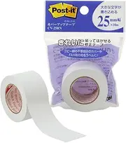 Post-it CV-25RN Cover Up Tape, 1.0 inches (25 mm) x 32.8 ft (10 m), Refill, White