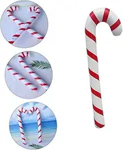 Gogogmee 9pcs Colorful Inflatable Crutch Toys Christmas Decorations Fine Workmanship