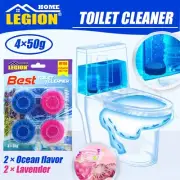 Toilet Cleaner In-Cistern Block Bathroom Freshener Lavender and Ocean Flavor