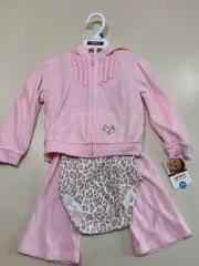 Carter’s Baby Girls 3 piece Jacket, Bodysuit and Pant Set - 24 Months - NWT