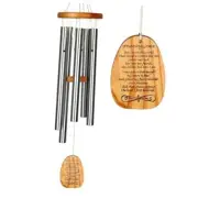 Woodstock Wind Chimes for Outside, Outdoor Decor, Memorial and Sympathy WRAZ