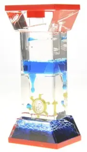 Liquid Motion Bubbler With One Wheel (TG01 Blue