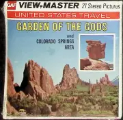 Garden Of The Gods & Colorado Springs 3d View-Master 3 Reel Packet NEW SEALED