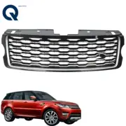 For 2013-2017 Land Rover Range Rover Front Bumper Upper Grille Black Mesh Grill