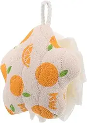 Ipetboom Bath Loofah Ball Exfoliating Brush Small Washcloth for Body Clean Essential Bathroom Accessory
