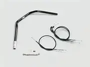 Hurricane H033-046B Narrow Type 2 Handle Set, Black