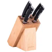 Scanpan Classic Euro 5 Piece Knife Block Set 5pc - 18171