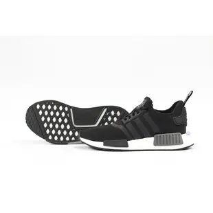 adidas Originals NMD R1 J 女碼 黑白 全黑 Boost 透氣 輕量 運動 休閒 慢跑