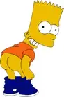 Iron On DTF Transfers For T-Shirt Clothes about 25cm Bart 1 Free postage