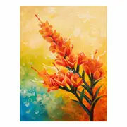 Kangaroo Paw Flower Canvas Print