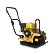 BWM C65 Plate Compactor - Robin EX17 6HP Engine 13KN with Wheels