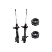 2 Rear KYB Shock Absorbers + Strut Top Mount Kit for Holden Astra LD 87-89
