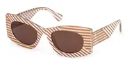 Max & Co. MO0131 47E Women’s Sunglasses Brown Size 52