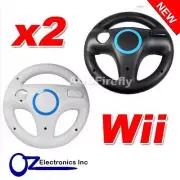 2 x Wii Steering Wheels Nintendo WiiU for use with driving games Free Shipping