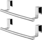 over the Door Towel Rack with Extended Hooks for Kitchen Hand Towel Holder, 2 Pa