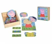 Eichhorn 109265707 - Peppa Pig Umziehpuzzle - New
