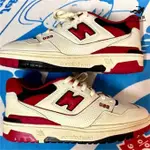 NEW BALANCE 550系列 紅白色 休閒 老爹 BB550SE1慢跑鞋