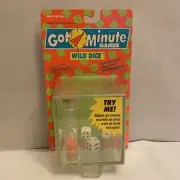 Vintage GOT A MINUTE GAME 1991 Cube Word Game Timer & Dice