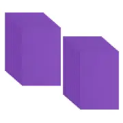 30 Pack EVA Foam Sheets, 12" x 8" 2mm Thick Foam Paper, Dark Purple