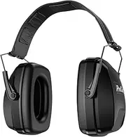ProCase Professional Noise Reduction Ear Muffs, NRR 28dB Safety Hearing Protection Headphones, Adjustable Noise Cancelling Headset Ear Defenders for manufacturing – Black