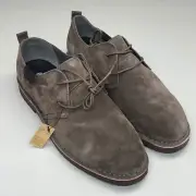PROPET Finn Suede Oxford Scotchgard Treatment Men's Sz 12 XX(5E) Stone MCX022S