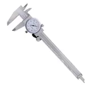 Dial Caliper Woodworking Shock Proof 6 Inch Vernier Stainless Steel High Quality