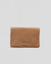 [Billabong] Billabong Women's Sweet Mystic Kirra Wallet in Light Tan One Size Light Tan