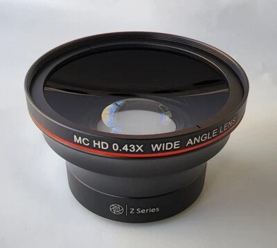 NEW Super Hi Def 0.43x Fisheye Lens With Macro for Panasonic Lumix DC-GX9