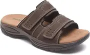 [Dunham] mens CH0485 Newport Slide Brown Size: