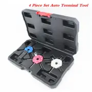 4PCS Wire Terminal Extraction & Removal De-Mounting Remover & Repair Tool Kit