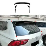 1Set Rear Lip Roof Wing + Side Spoiler For VW Tiguan MK2 2017-2023 Gloss Black (for: Volkswagen)