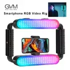 GVM Smartphone RGB Video Rig Camera Video Stabilizer Selfie Light LED Ring Light